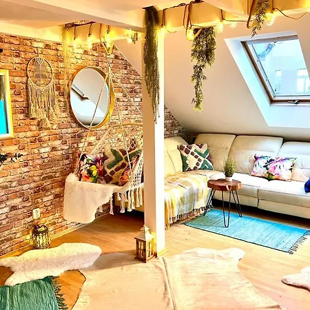 Duplex 2 With Quiet Terrace On Wenceslas Square Prag Exterior foto